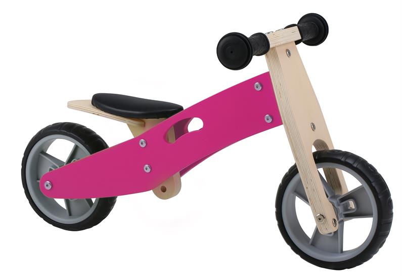 Løbecykel 2i1, Pink