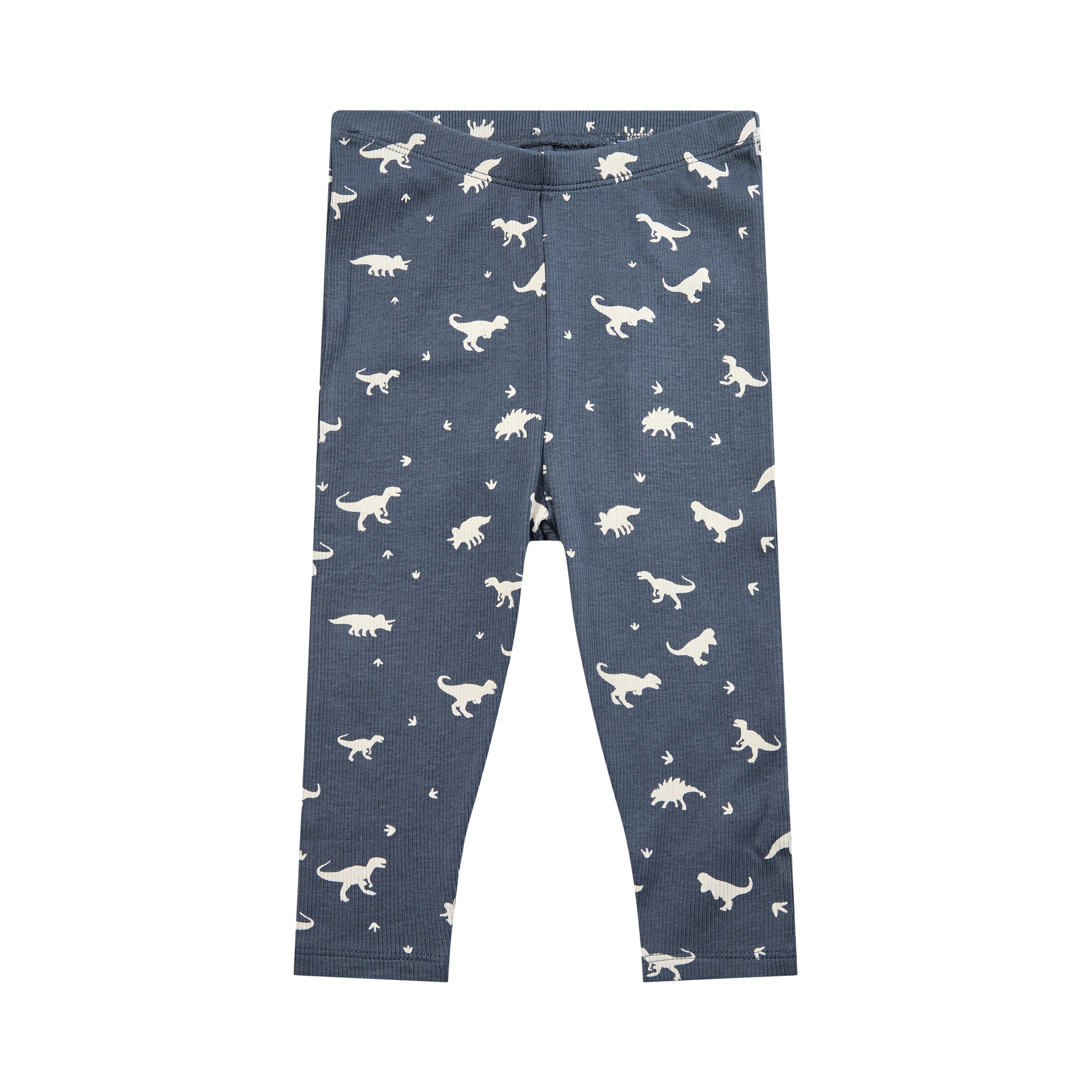 Sofie Schnoor Leggings - Rib - Navy m. Dinoer